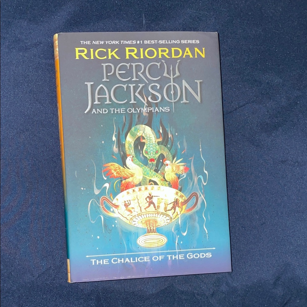 Percy Jackson: The Chalice of the Gods Hardcover Book
